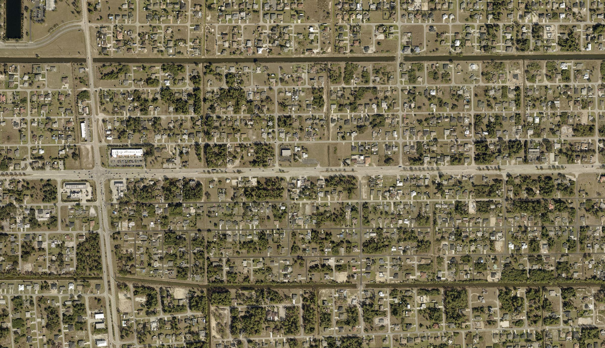 Actual 2025 aerial imagery of Lee Boulevard, with Capital Square to the east and Capital Crossing and MVP Commons near Gunnery Road